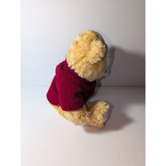 Cherished Teddies 1995 Plush Teddy Bear Red Christmas Sweater Stuffed Toy 10” - Picture 6 of 10